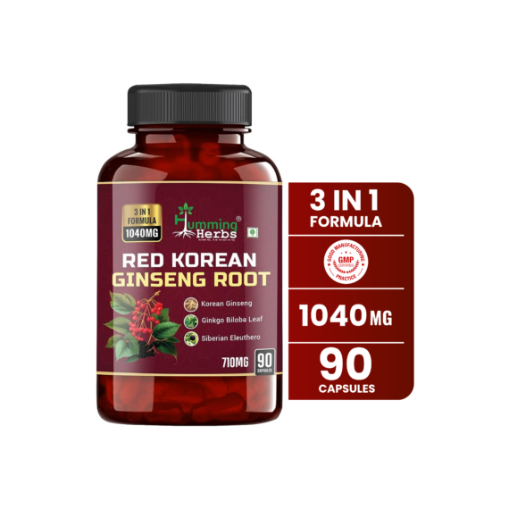 Red Korean Ginseng supplement Humming Herbs