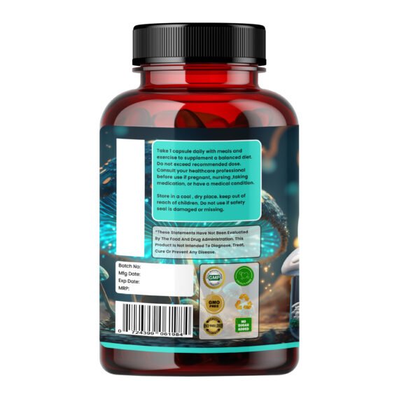 Cordyceps Blend | Kida Jadi | 8100 mg | 90 Capsules