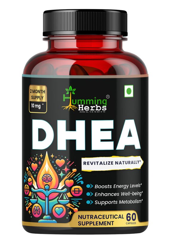 Humming Herbs Dhea - 10mg Veg Capsule Supplements