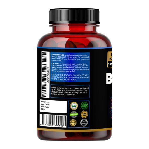 8-in-1 Brain Booster Supplement for Memory and Focus