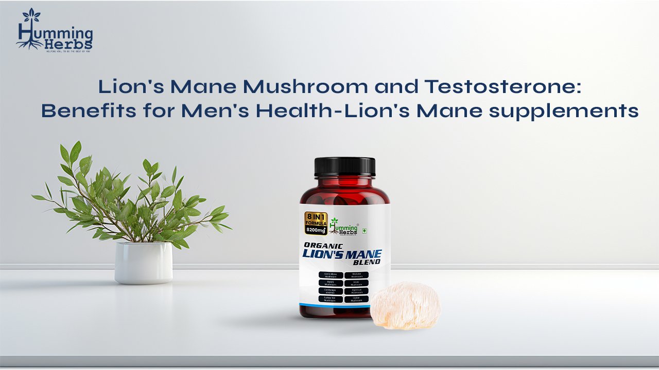 Lion’s Mane Mushroom and Testosterone: Benefits for Men’s Health