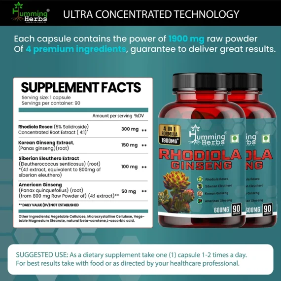 Rhodiola Ginseng Info