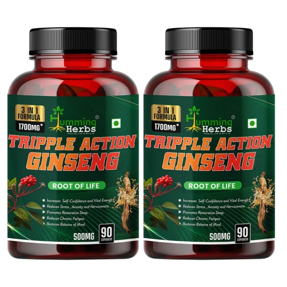 Triple Action Ginseng Front