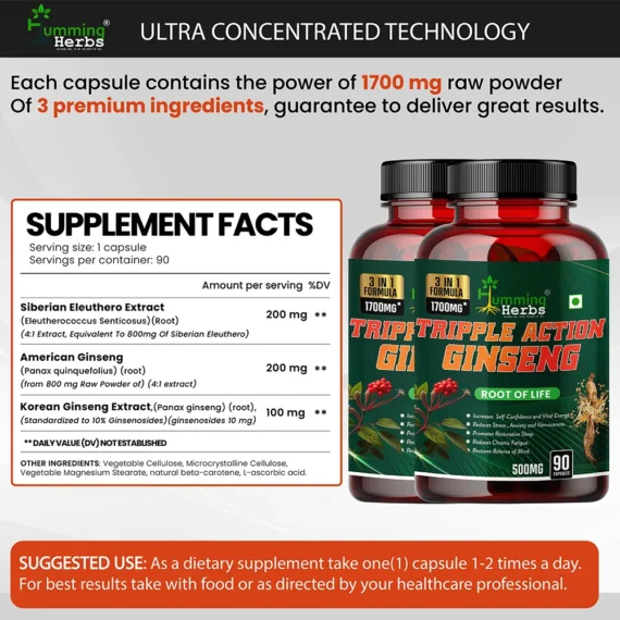 Triple Action Ginseng Info