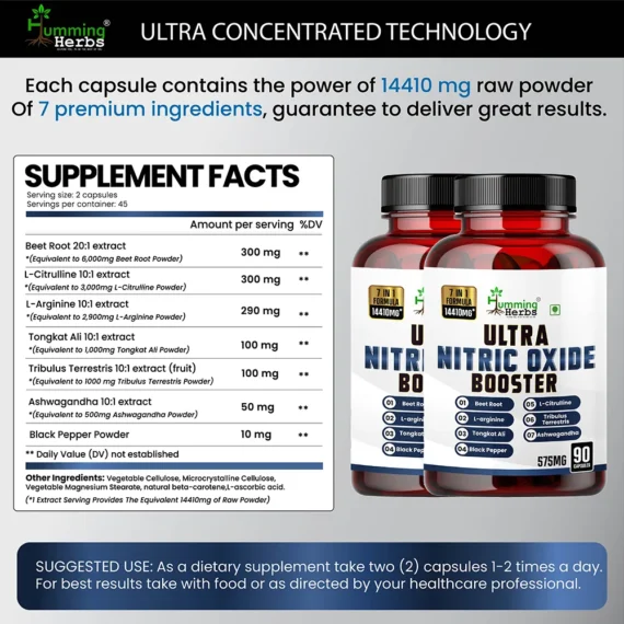 Ultra Nitric Oxide Info