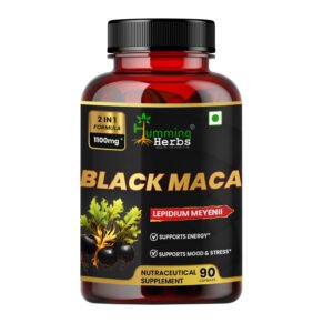 Black Maca Capsules - 2-in-1 Energy & Mood Support Formula