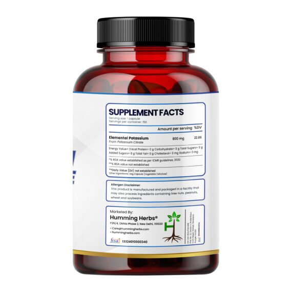 Potassium Citrate Supplement 150Caps