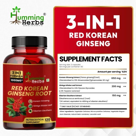 Red Korean Ginseng Supplement