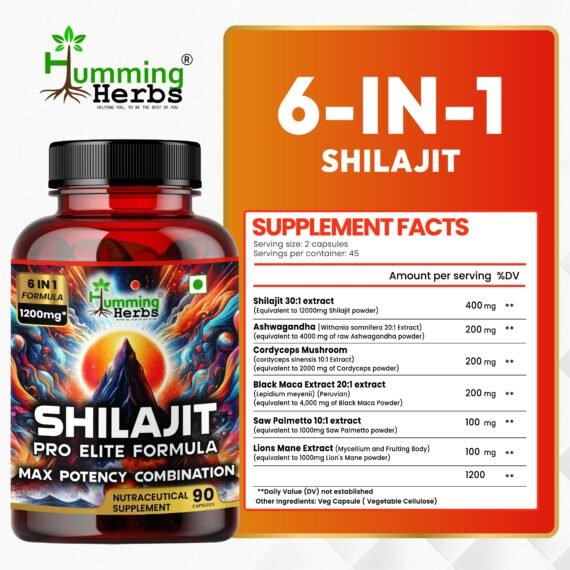 Shilajit Max Potency Supplement