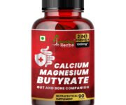 2-in-1 Calcium Magnesium Butyrate Capsules for Bone and Gut Health