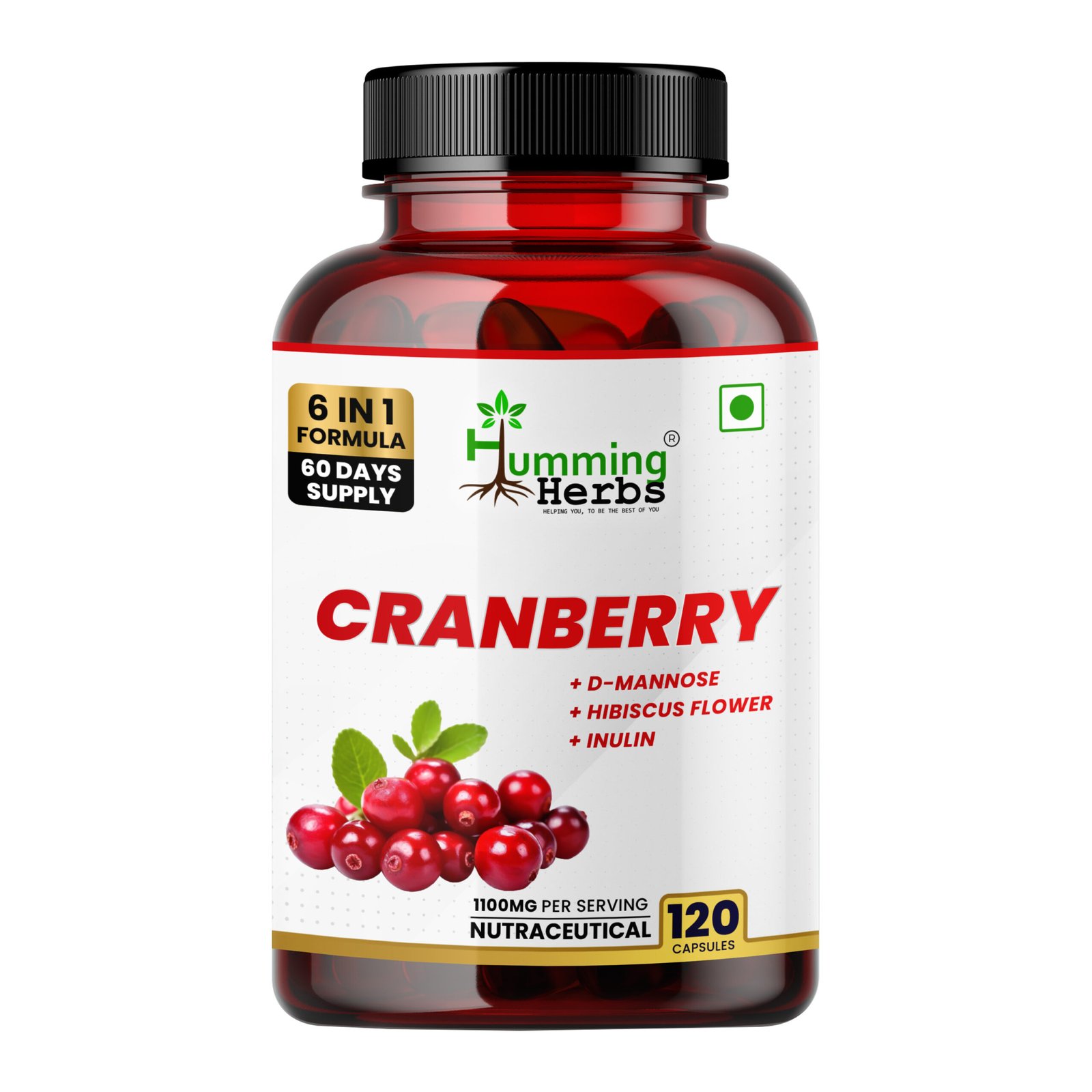 Cranberry Extract Capsules Humming Herbs