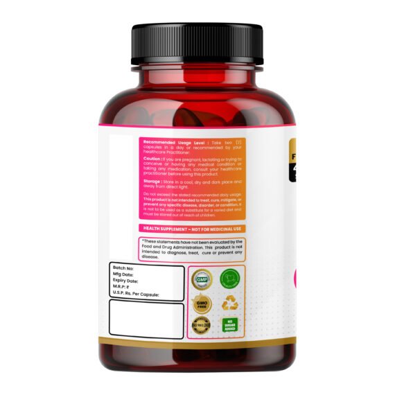 Humming Herbs Red Yeast Rice and Resveratrol Supplement - 45 Capsules for Heart Health
